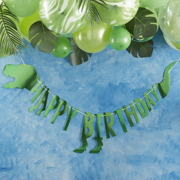 Happy Birthday Dinosaur Bunting