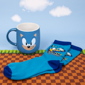 ZDisc Sonic The Hedgehog Mug & Sock Set