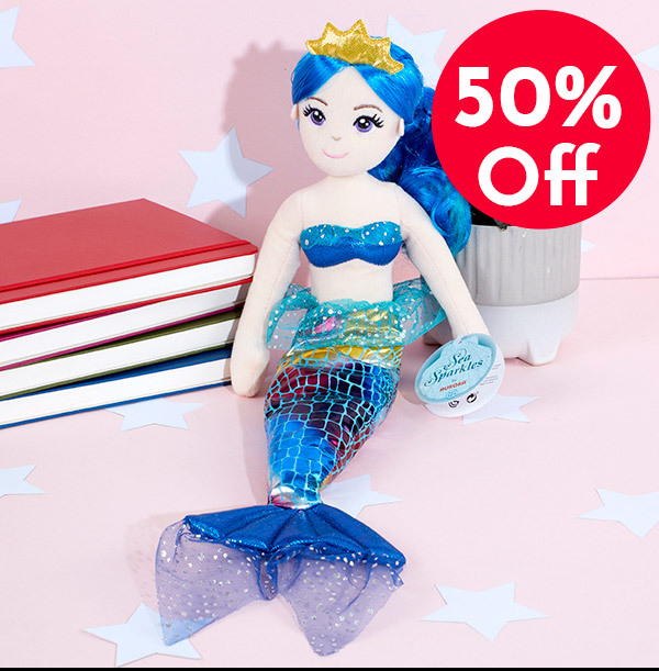 ZDISC Sea sparkles mermaid - Indigo WAS £19.99 NOW £8.99