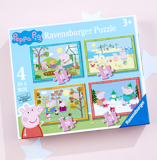 ZDISC Peppa Pig 4 in a Box Puzzle - Seasons