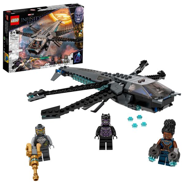 ZDISC-LEGO Marvel - Black Panther Dragon Flyer