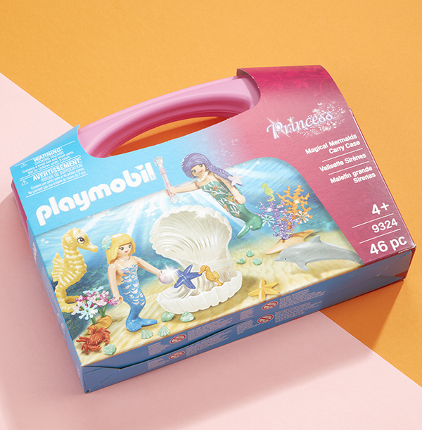 ZDISC Playmobil Mermaid Carry Case