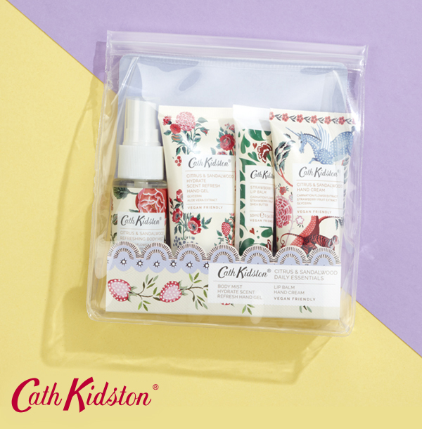 ZIDSC Cath Kidston Daily Essentials Freshen Up Kit