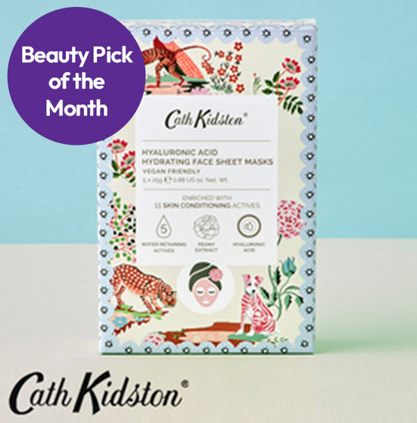 Cath Kidston Hydrating Face Mask - 5 Pack