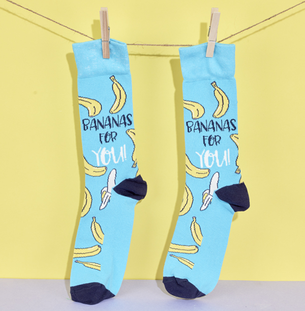 COCKNEY SPANIEL - Bananas For You Socks