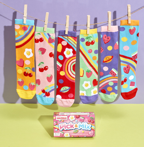 Kids Pick & Mix Oddsocks Pack Size 12-5