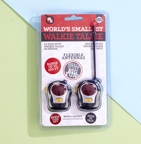 Worlds Smallest Walkie Talkie