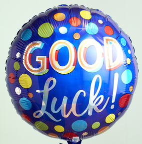 Good Luck Inflated Balloon