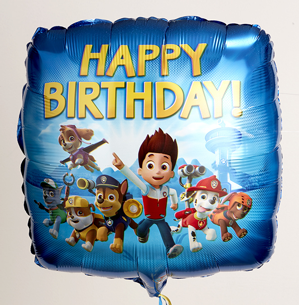 ZDISC Paw Patrol Happy Birthday Balloon