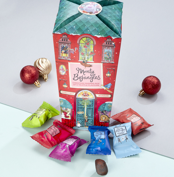 Monty Bojangles Christmas Town Truffles Selection 285g