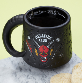 Hellfire Club Demon Embossed Mug