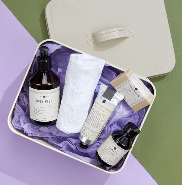 Lavender Fruits of Nature Body Gift Set