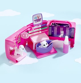 Washimals Beauty Salon Playset