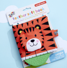 Teether Soft Book - Jungle