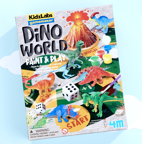 Dino World Paint & Play