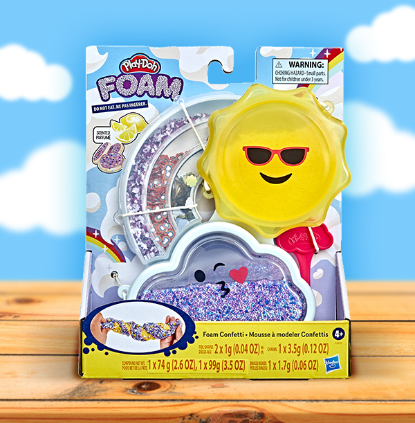 Play-Doh Foam Confetti Kit