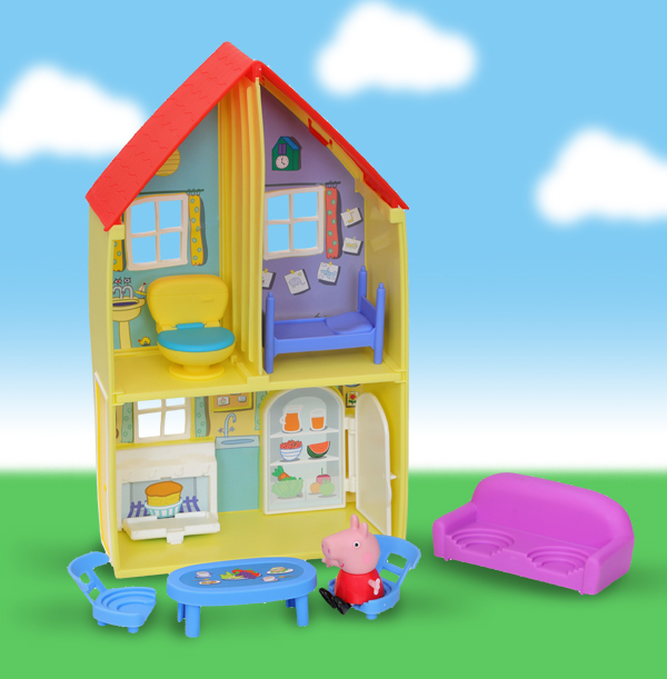 Peppa pig family house playset outlet