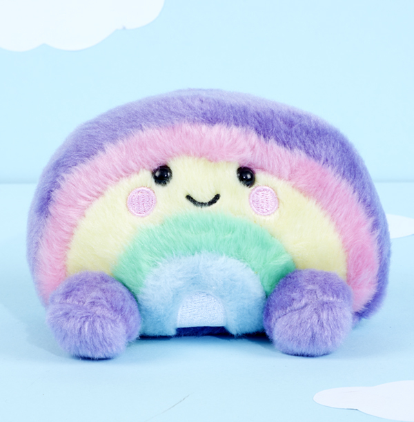 Palm Pals Rainbow Soft Toy