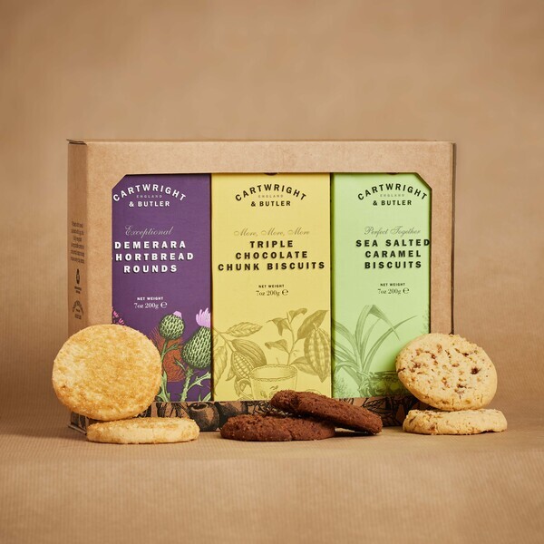 Cartwright & Butler Biscuit Trio Selection Box