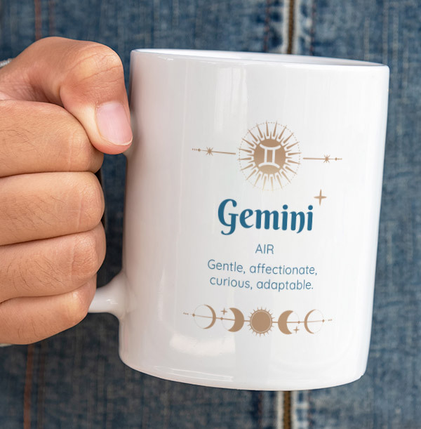 Gemini Zodiac Mug