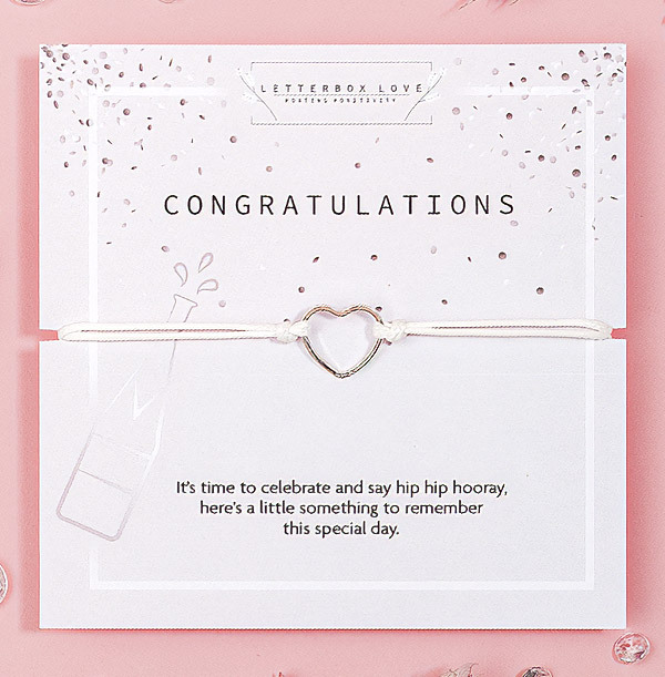 Congratulations Bracelet