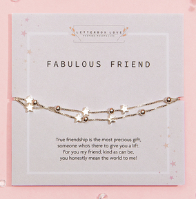 To A Fabulous Friend Bracelet