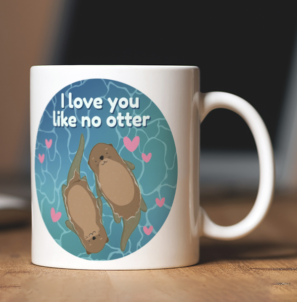 Love You Like No Otter Mug