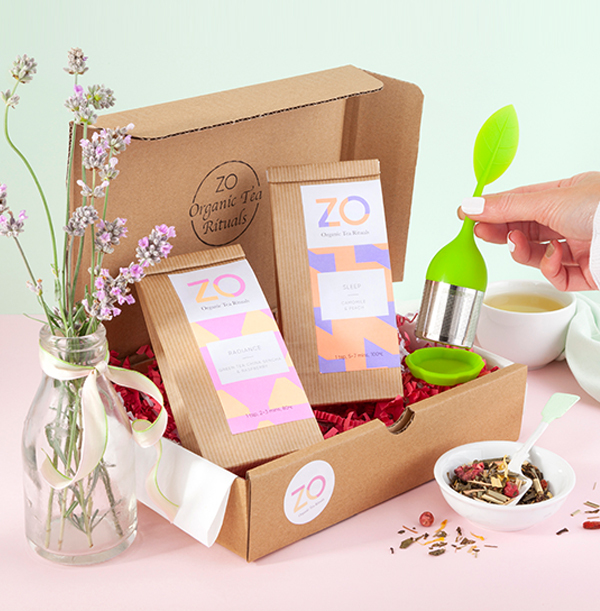 Organic Radiance & Sleep Tea Set