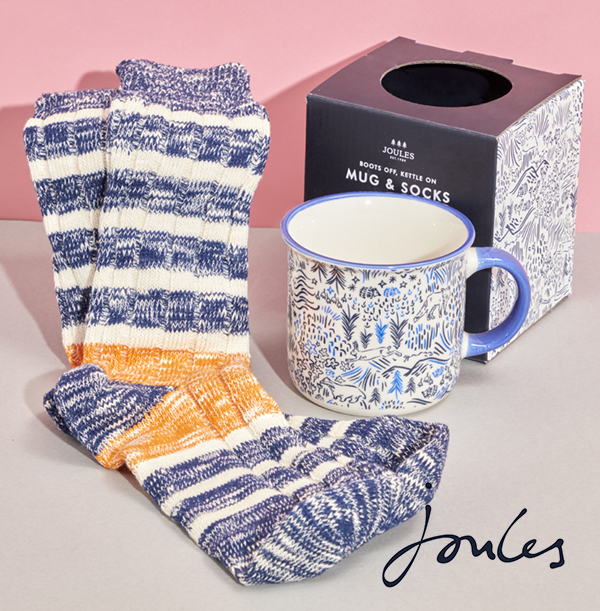 Joules Mug and Socks Set