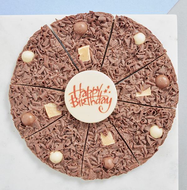 Happy Birthday Chocolate Pizza