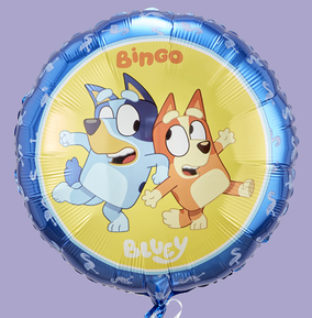 Bluey Inflated Balloon