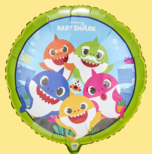 Baby Shark Inflated Balloon