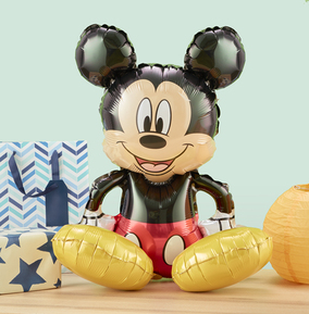 Sitting Mickey Mouse Balloon - Inflate At Home