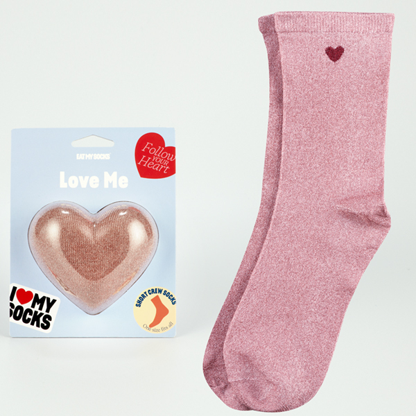 Love Me Pink Unisex  Socks