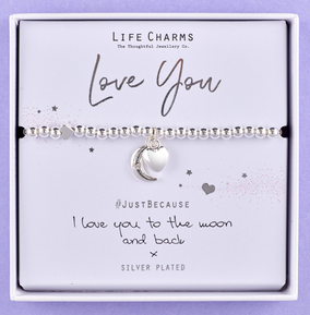 Love You To The Moon & Back Bracelet