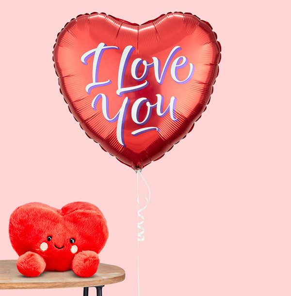 I Love You Heart Balloon Bundle