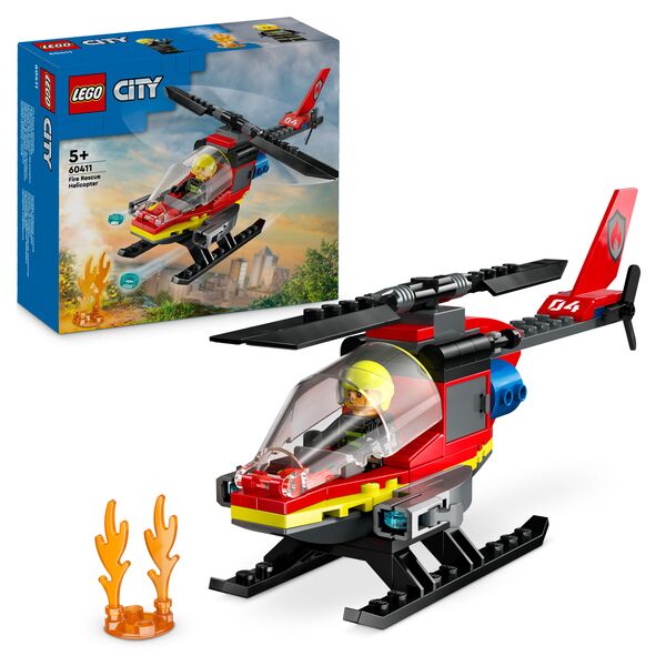 LEGO City Fire Rescue Helicopter