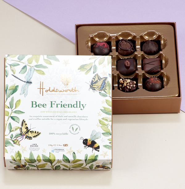 Bee Friendly Vegan Chocolate Gift Box