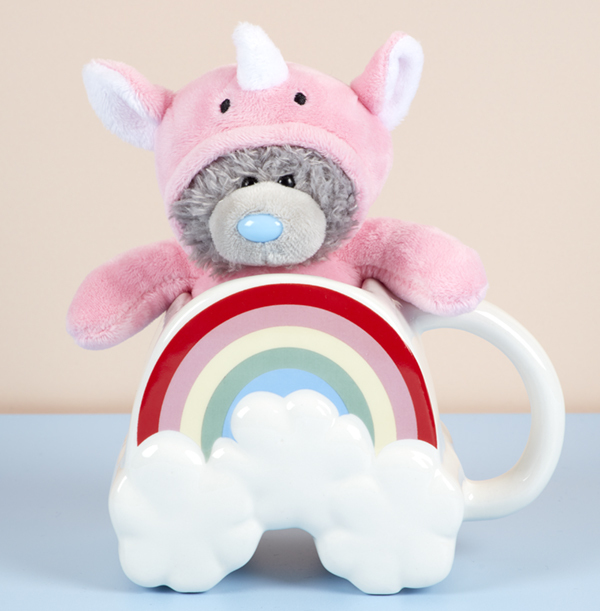 Tatty Teddy Unicorn & Rainbow Mug