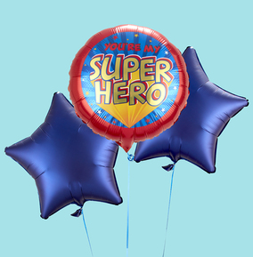 You're My Superhero Balloon Trio