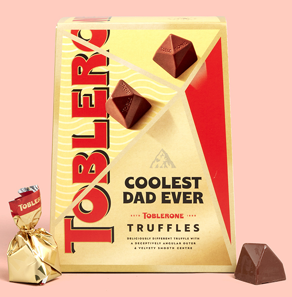 Coolest Dad Ever Toblerone Truffles Box