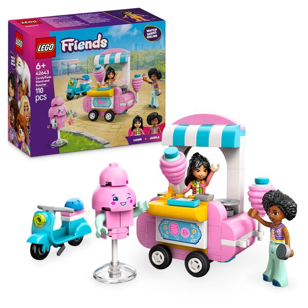 LEGO Friends Cotton Candy Stand and Scooter