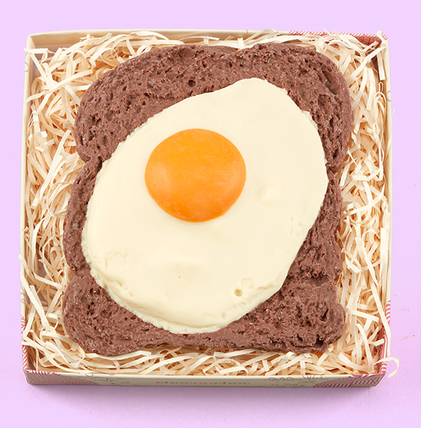 Giant Fried Egg On Toast