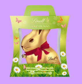 XL Lindt Easter Gold Bunny Milk Chocolate 1kg