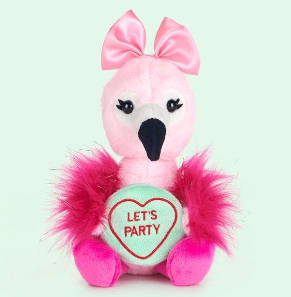 Swizzels Flamingo Lets Party Soft Toy