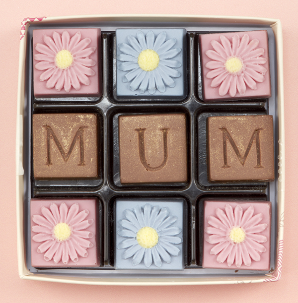 Chocolate Mum & Flowers