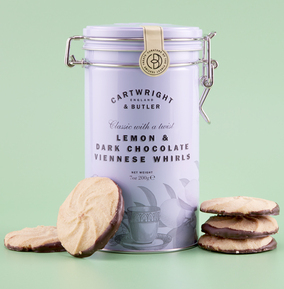 Cartwright & Butler Viennese Whirls in Tin