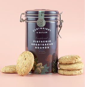 Cartwright & Butler Pistachio Shortbread Tin