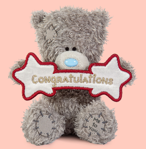 Tatty Teddy Congratulations Bear