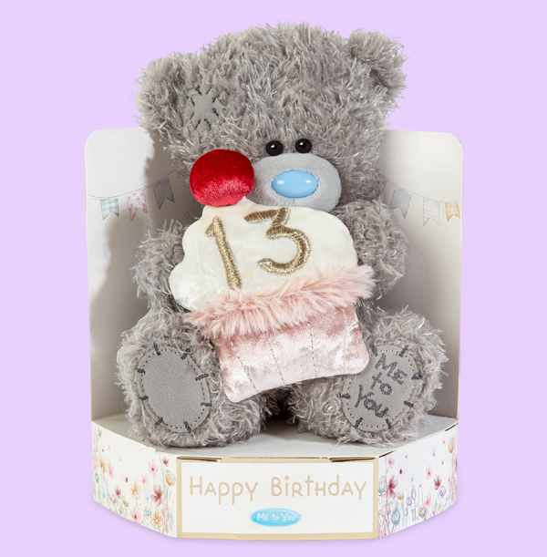 13th Birthday Tatty Teddy Bear